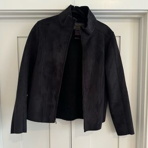Vintage Ralph Lauren Shearling Suede Jacket